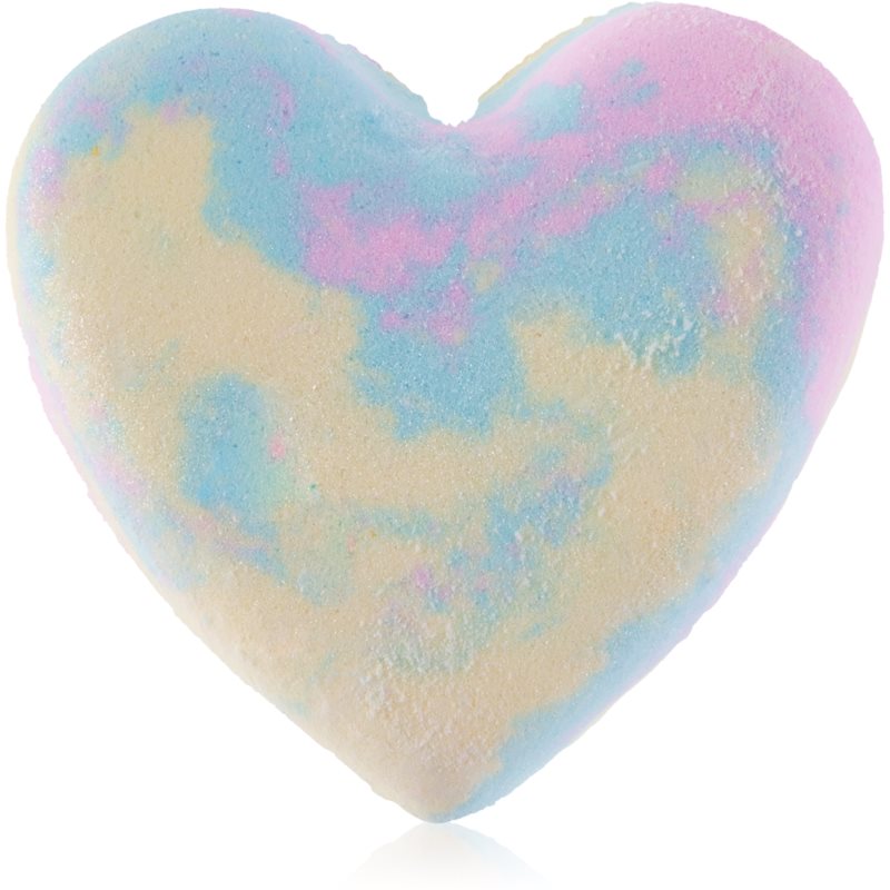 Daisy Rainbow Bubble Bath Sparkly Heart šumivá guľa do kúpeľa Pineapple 70 g