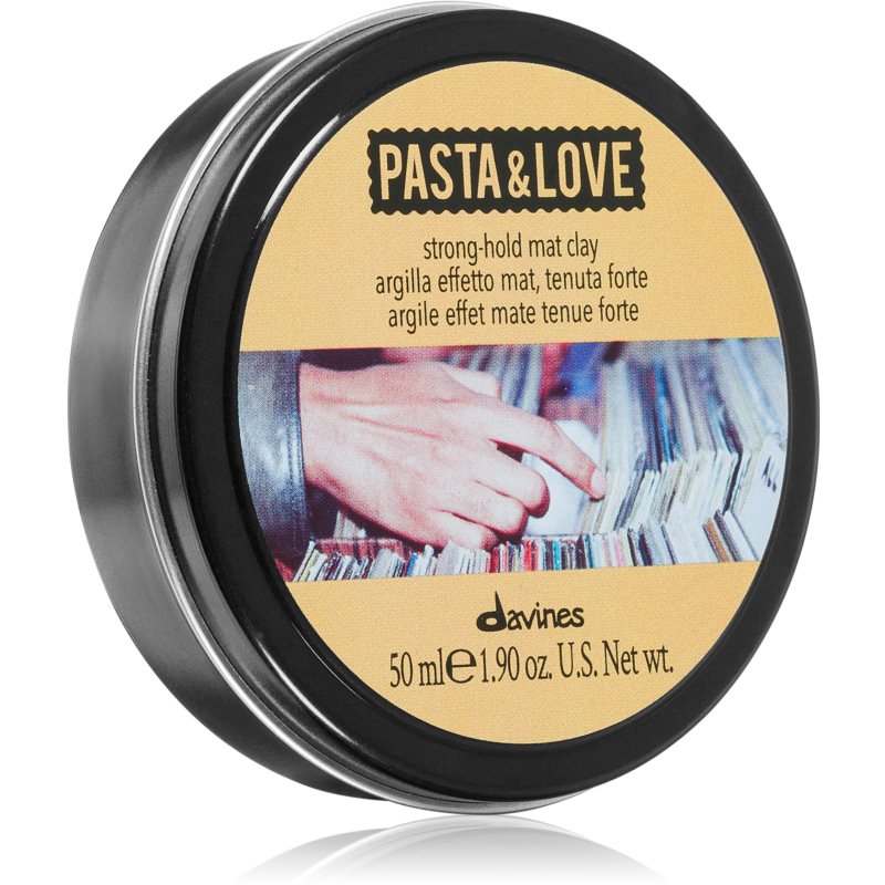 Davines Pasta  Love Strong-Hold Mat Clay stylingový íl na vlasy matný 50 ml
