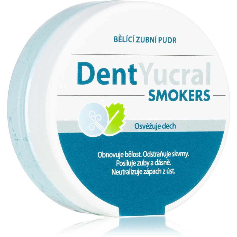 DentYucral Smokers bieliaci zubný púder 50 g