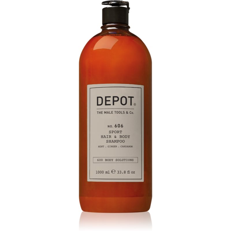 Depot No. 606 Sport Hair  Body osviežujúci šampón na telo a vlasy 100 ml