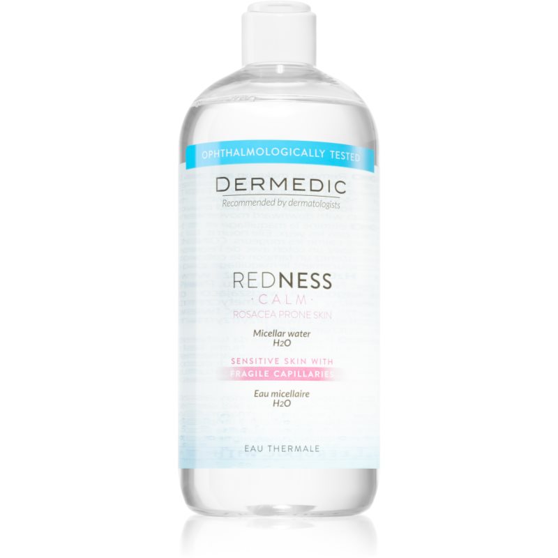 Dermedic Redness Calm micelárna voda pre citlivú pleť so sklonom k začervenaniu 500 ml