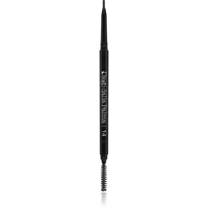 Diego dalla Palma High Precision Brow vodeodolná ceruzka na obočie pre dlhotrvajúci efekt odtieň 14 CARBON BLACK 0,09 g