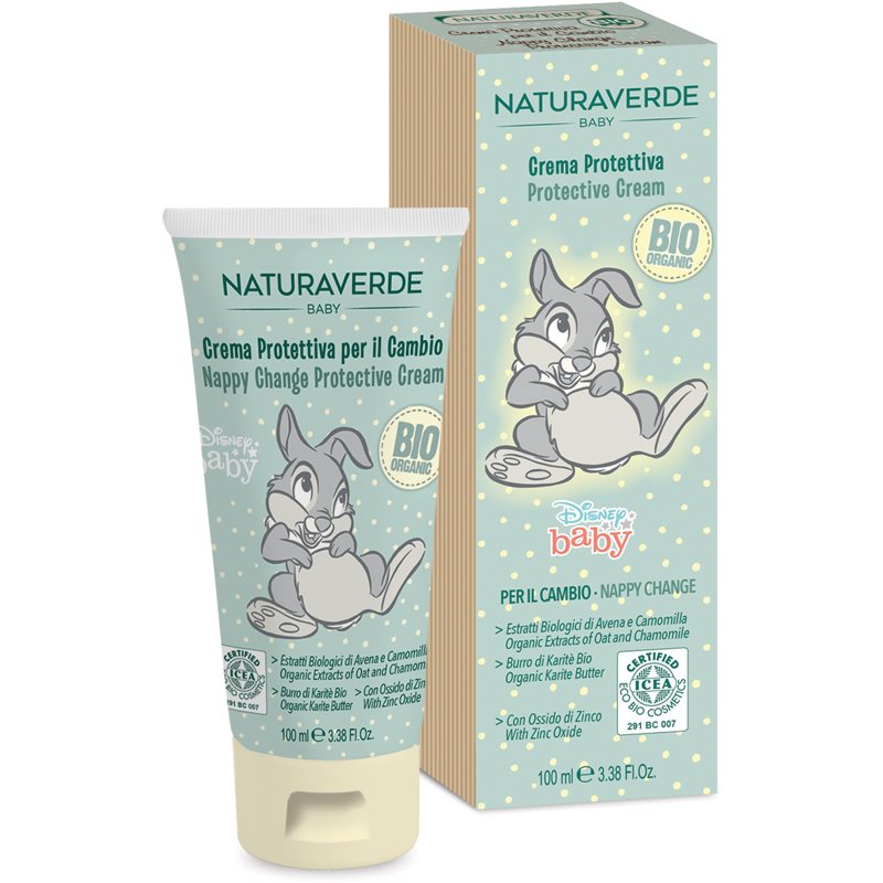 Disney Naturaverde Baby Protective Cream denný ochranný krém proti zapareninám 100 ml
