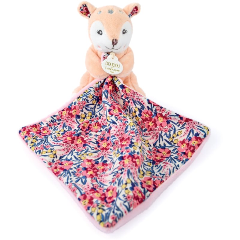 Doudou Gift Set Soft Toy with Blanket plyšová hračka pre deti od narodenia Deer 1 ks
