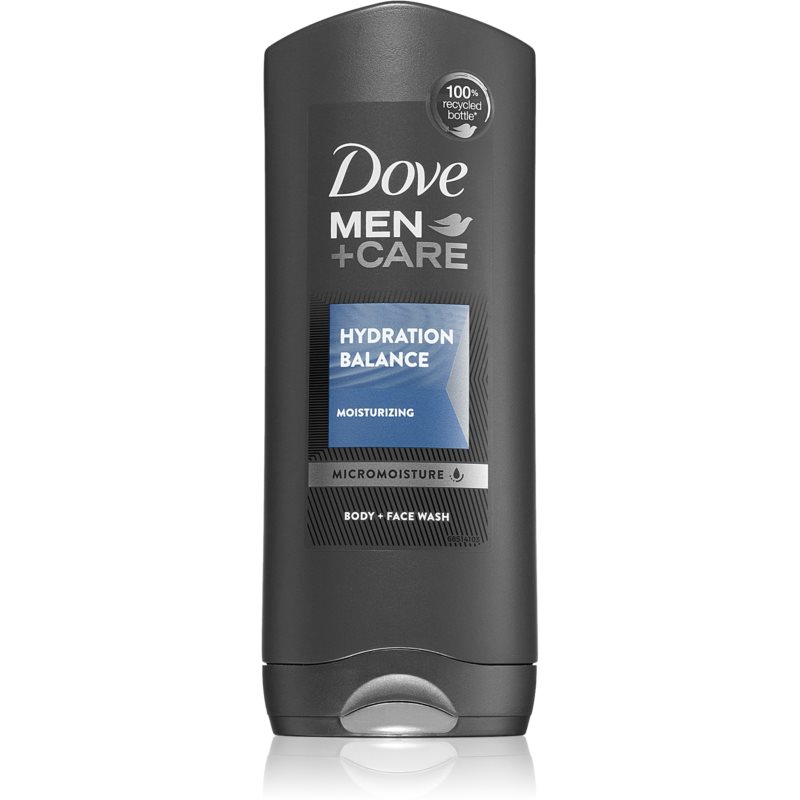 Dove MenCare Hydration Balance sprchový gél na telo a vlasy pre mužov 400 ml
