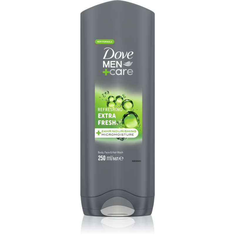 Dove MenCare Extra Fresh sprchový gél na telo a tvár 250 ml
