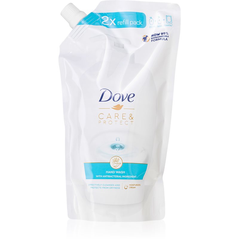 Dove Care  Protect tekuté mydlo náhradná náplň 500 ml