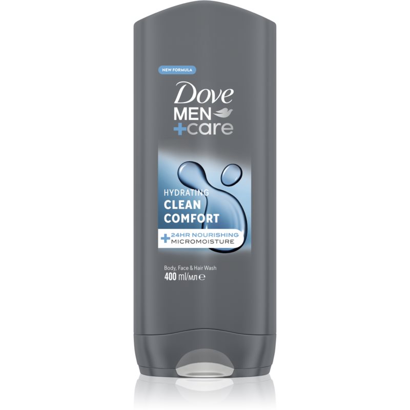 Dove MenCare Clean Comfort sprchový gél pre mužov 400 ml