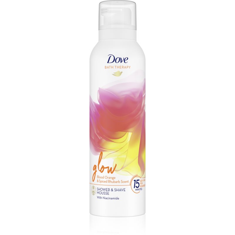 Dove Bath Therapy Glow sprchová pena Blood Orange  Rhubarb 200 ml