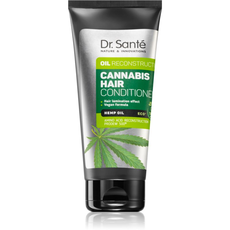 Dr. Santé Cannabis regeneračný kondicionér pre poškodené vlasy 200 ml
