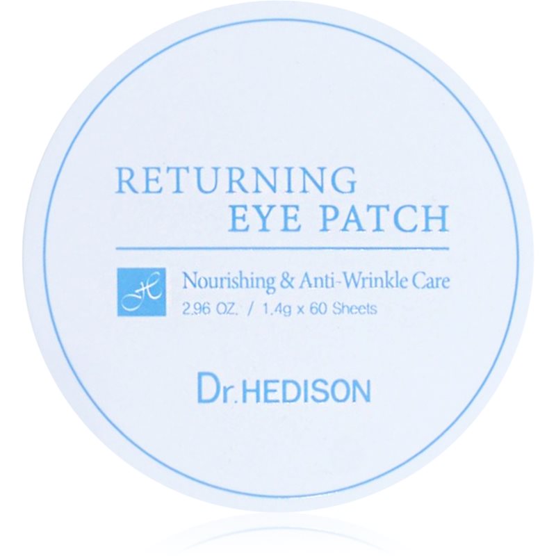 Dr. HEDISON Nourishing  Anti-Wrinkle Care hydrogélová maska na očné okolie proti tmavým kruhom 60 ks