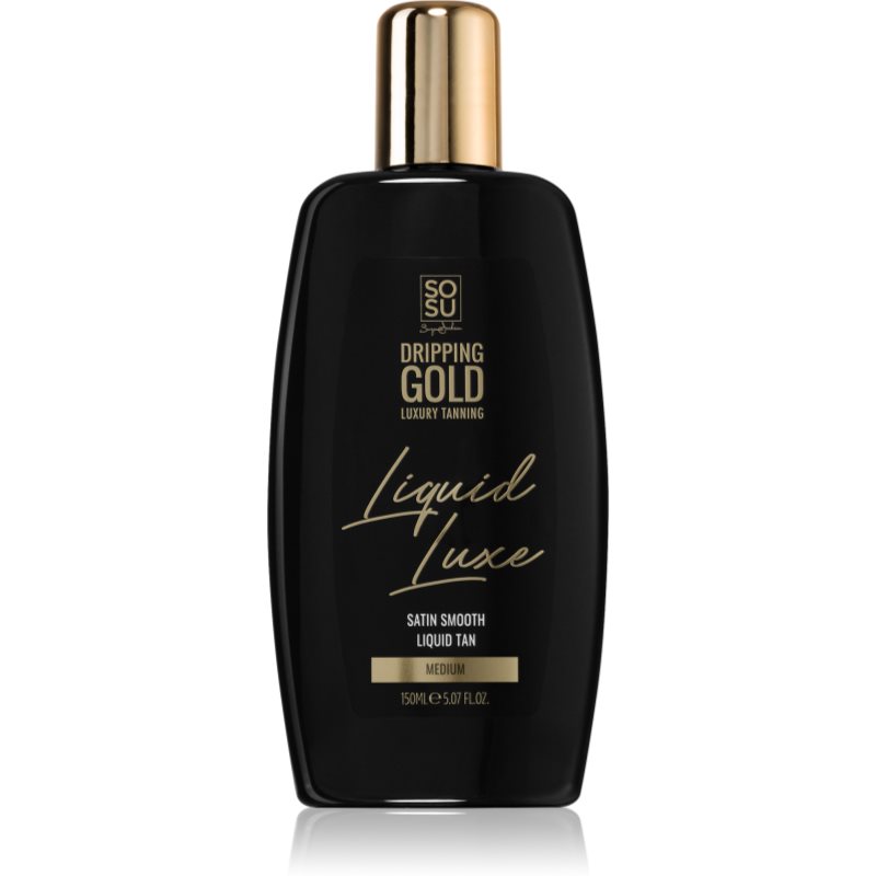 Dripping Gold Luxury Tanning Liquid Luxe samoopaľovacia voda na telo Medium 150 ml