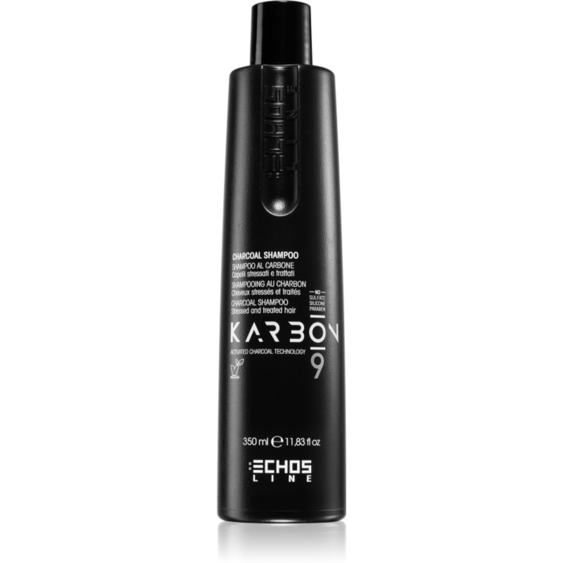 Echosline Karbon šampón pre farbené, chemicky ošetrené a zosvetlené vlasy 350 ml