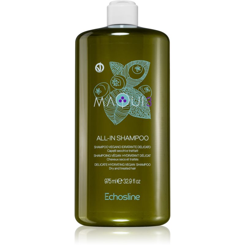 Echosline Maqui All-In jemný čistiaci šampón s hydratačným účinkom 975 ml