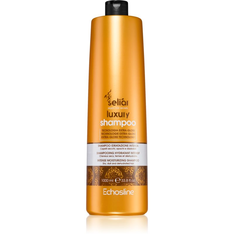 Echosline Seliár Luxury hydratačný šampón pre matné vlasy 1000 ml