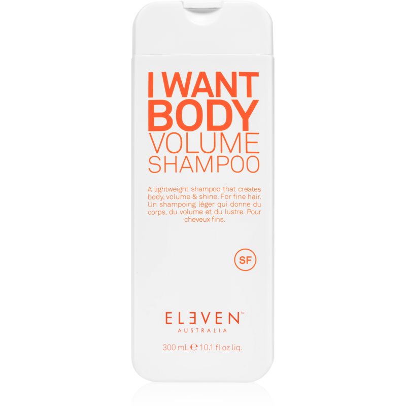 Eleven Australia I Want Body Volume Shampoo šampón pre objem pre všetky typy vlasov 300 ml