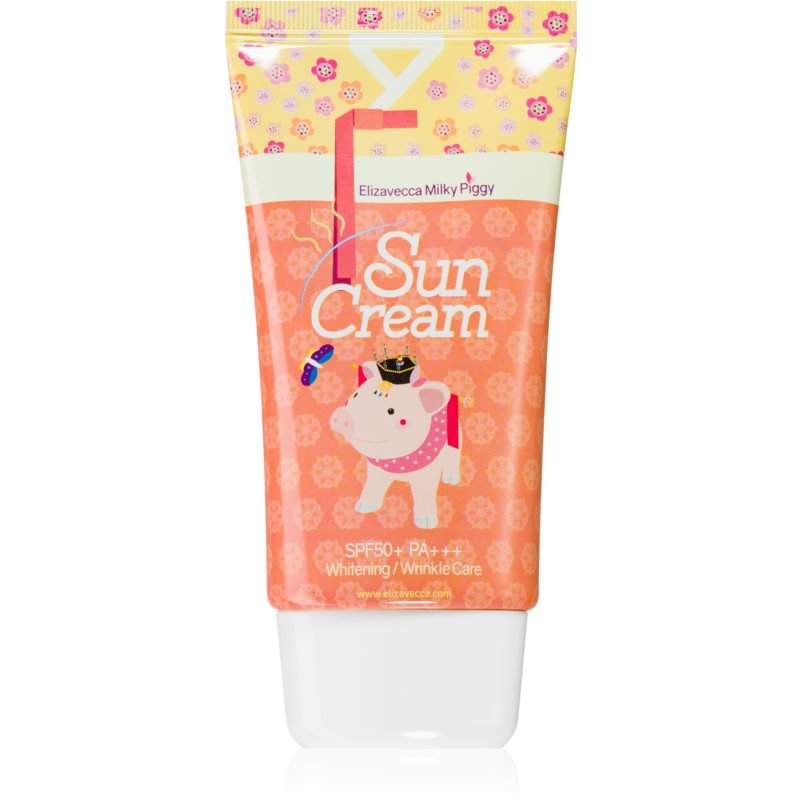 Elizavecca Milky Piggy Sun Cream rozjasňujúci ochranný krém na opaľovanie SPF 50 50 ml