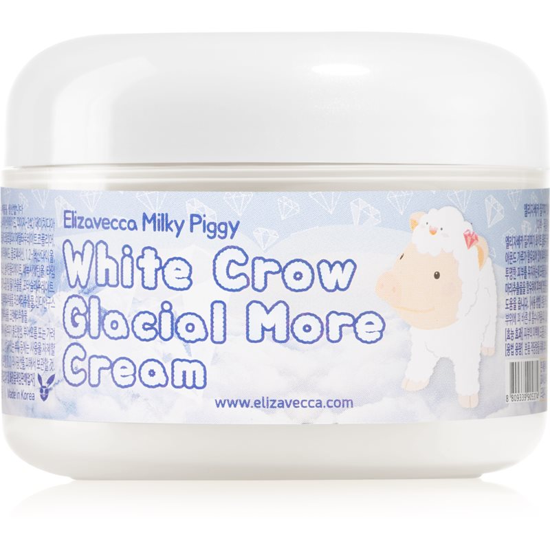Elizavecca Milky Piggy White Crow Glacial More Cream rozjasňujúci hydratačný krém 100 ml
