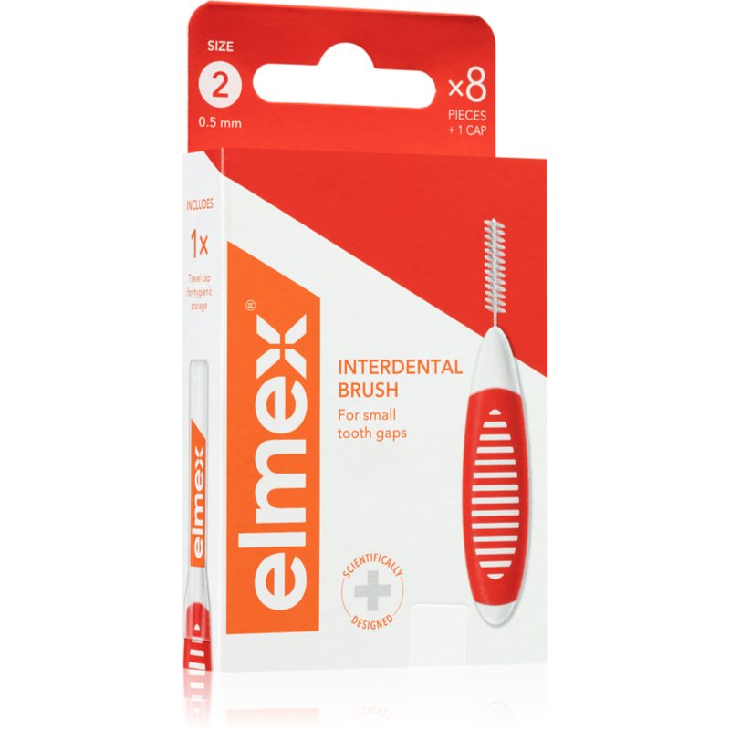Elmex Interdental Brush medzizubné kefky 0.5 mm 8 ks
