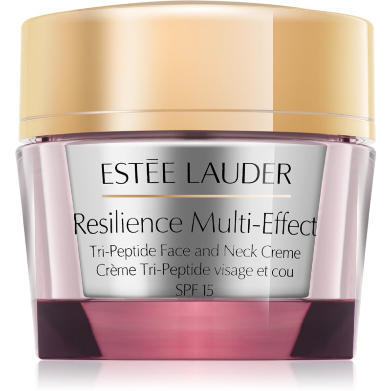 Estée Lauder Resilience Multi-Effect Tri-Peptide Face and Neck Creme SPF 15 intenzívne vyživujúci krém pre suchú pleť SPF 15 50 ml