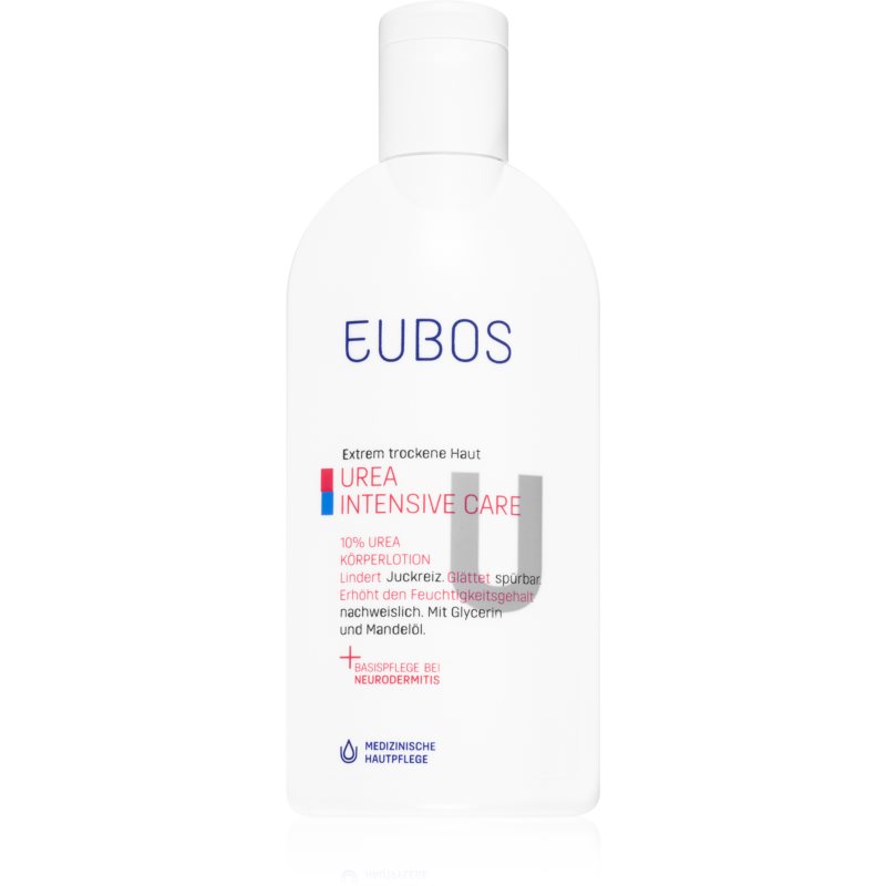 Eubos Dry Skin Urea 10 percent výživné telové mlieko  pre suchú pokožku so sklonom k svrbeniu 200 ml