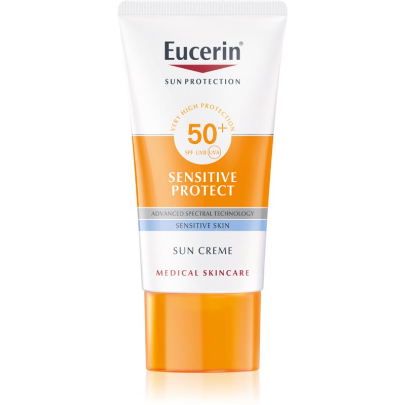 Eucerin Sun Sensitive Protect ochranný krém na tvár SPF 50 50 ml