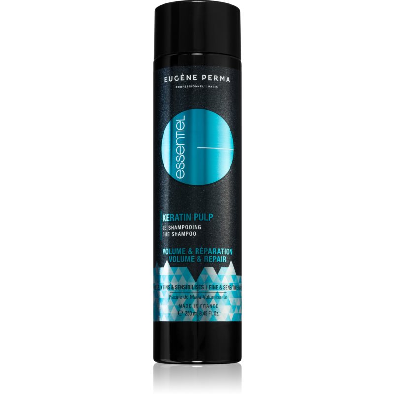 EUGÈNE PERMA Essential Keratin Pulp šampón pre jemné vlasy a poškodené vlasy 250 ml