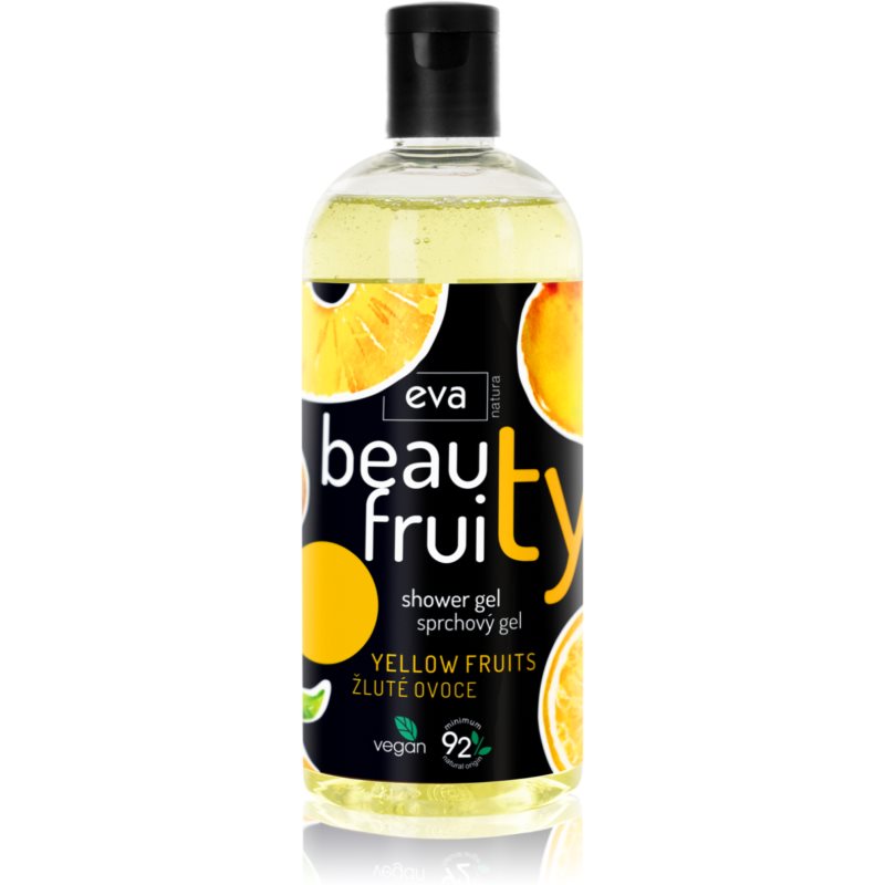 Eva Natura Beauty Fruity Yellow Fruits sprchový gél 400 ml