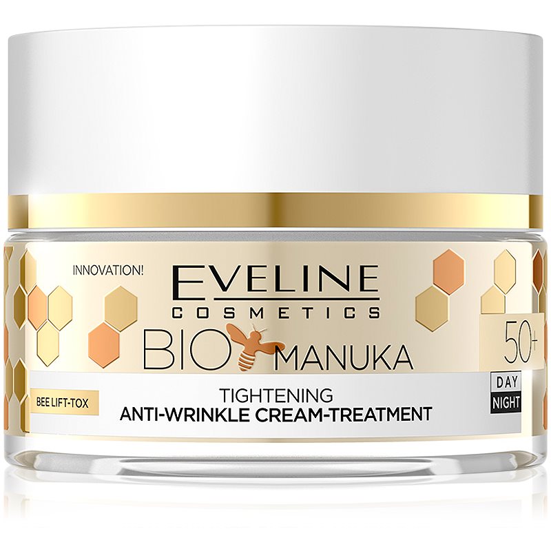 Eveline Cosmetics Bio Manuka spevňujúci a vyhladzujúci krém 50 50 ml