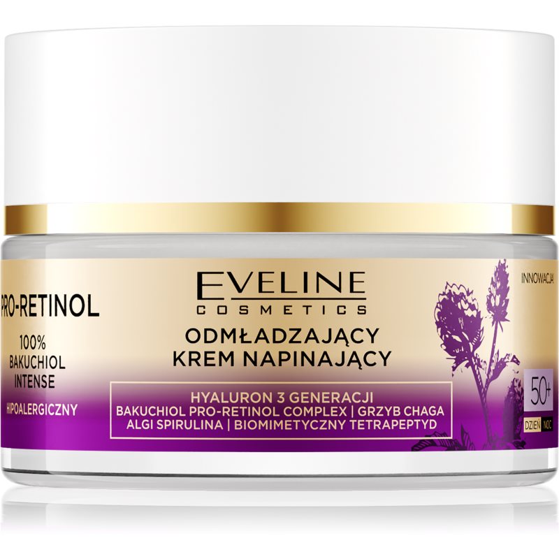 Eveline Cosmetics Pro-Retinol 100 percent Bakuchiol Intense spevňujúci denný krém proti vráskam 50 50 ml
