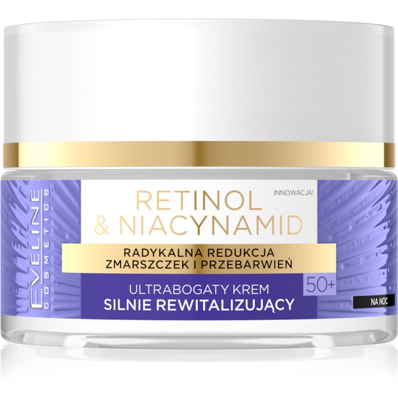 Eveline Cosmetics Retinol  Niacynamid revitalizačný nočný krém 50 50 ml
