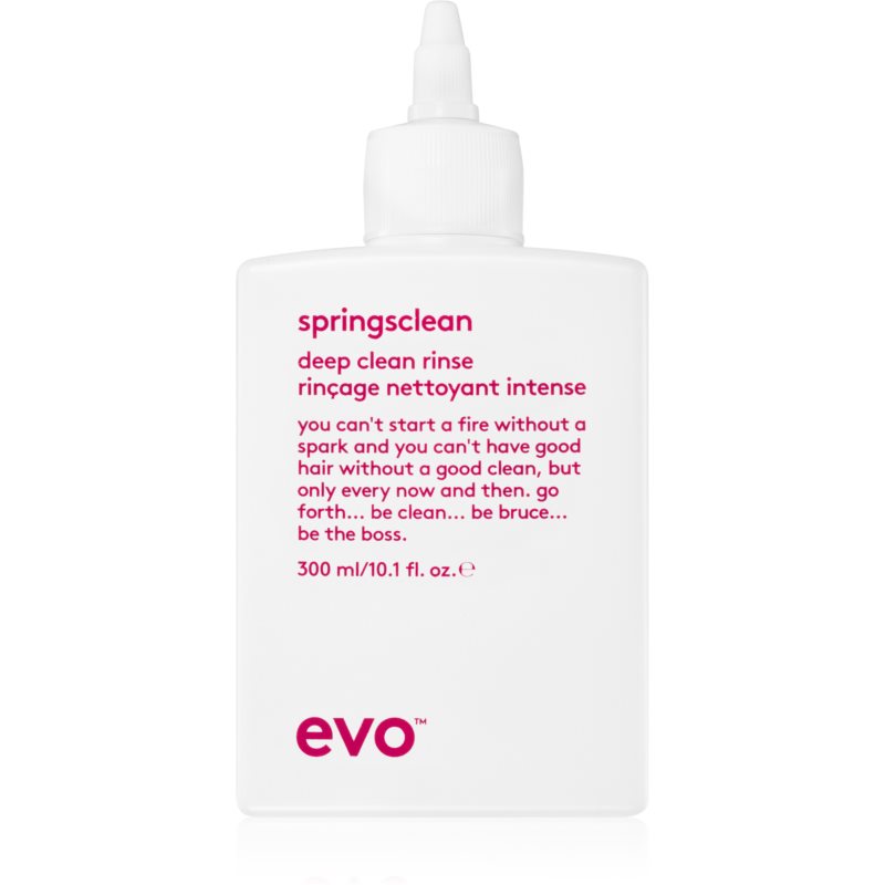 EVO Curl Springsclean hĺbkovo čistiaci šampón pre vlnité a kučeravé vlasy 300 ml