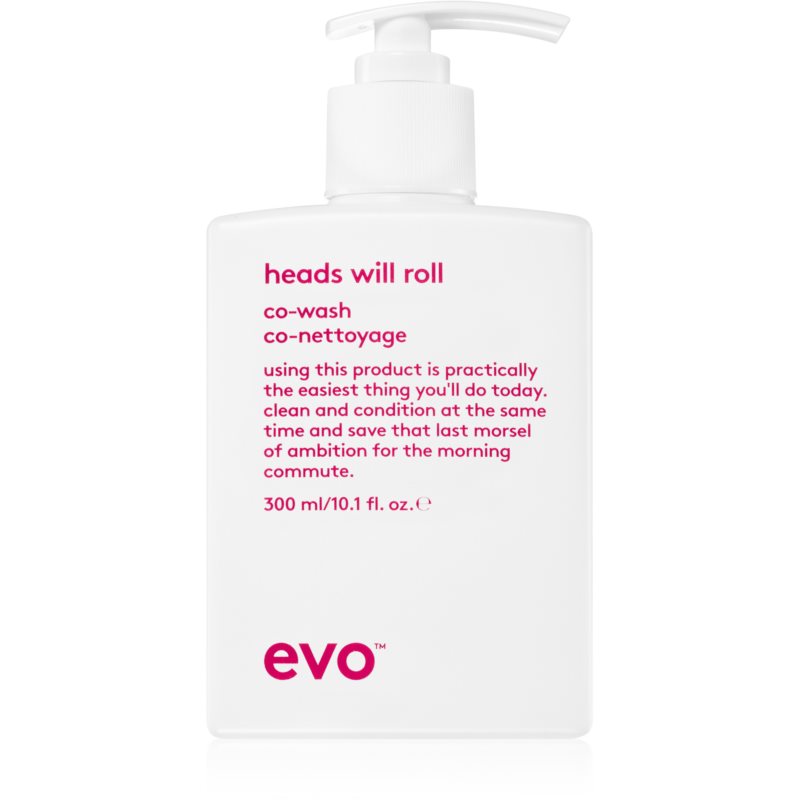 EVO Curl Heads Will Roll šampón a kondicionér 2 v1 pre vlnité a kučeravé vlasy 300 ml