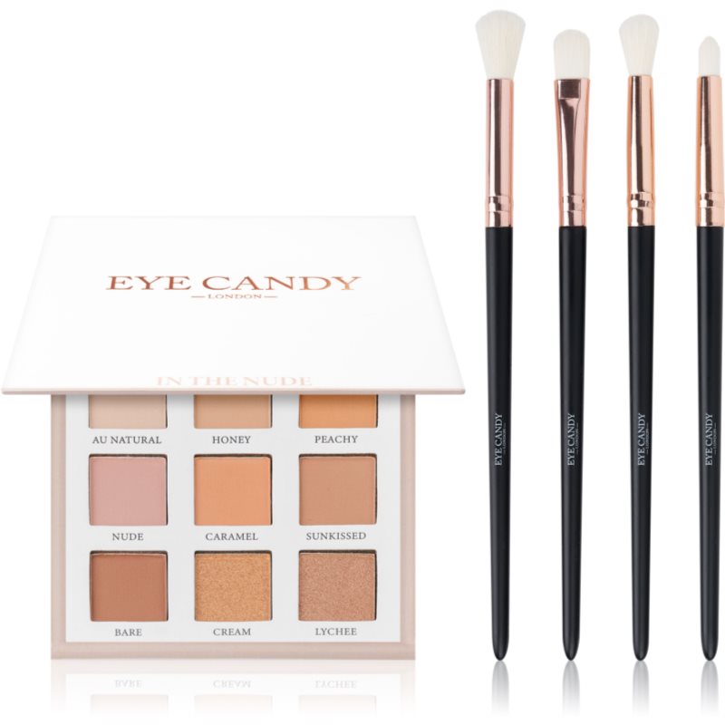 Eye Candy Enhancing Brush  Palette Set paletka očných tieňov