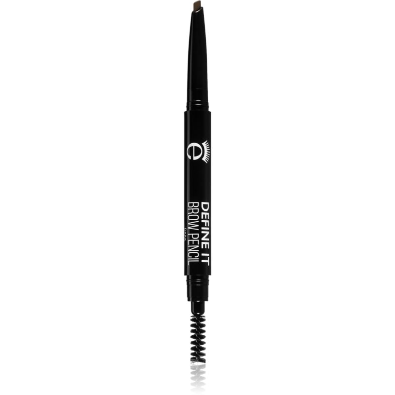 Eyeko Define It Brow Pencil automatická ceruzka na oči s kefkou odtieň Dark 0,25 g