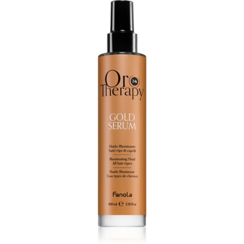 Fanola Oro Therapy Gold Serum sérum na vlasy s 24karátovým zlatom 100 ml