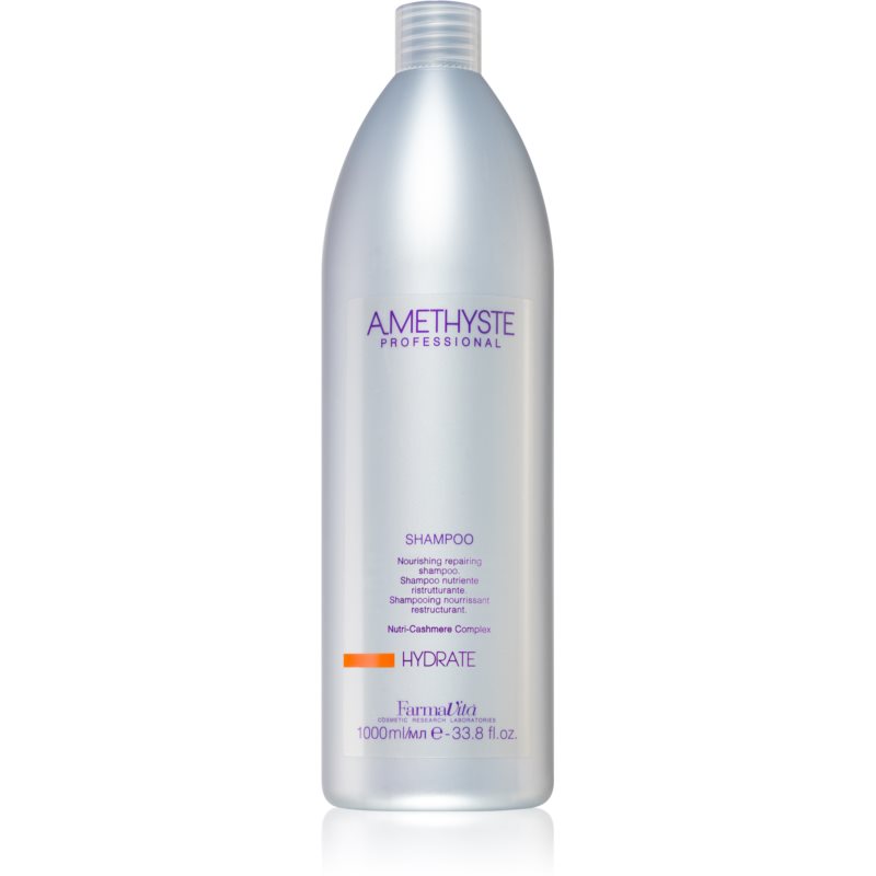 FarmaVita Amethyste Hydrate vyživujúci šampón pre suché vlasy 1000 ml