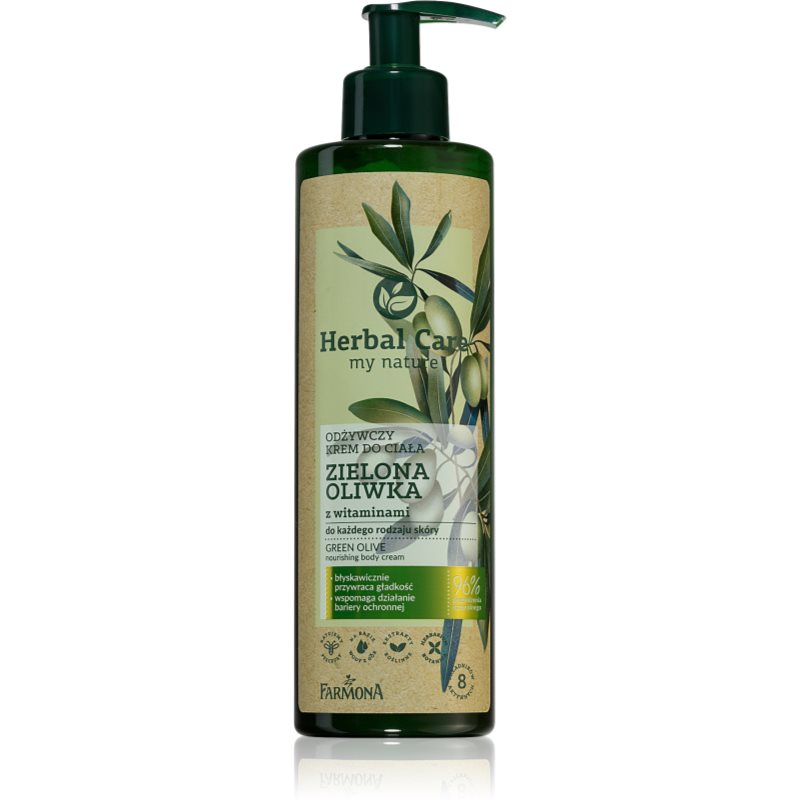 Farmona Herbal Care Green Olive telový balzam s regeneračným účinkom 400 ml
