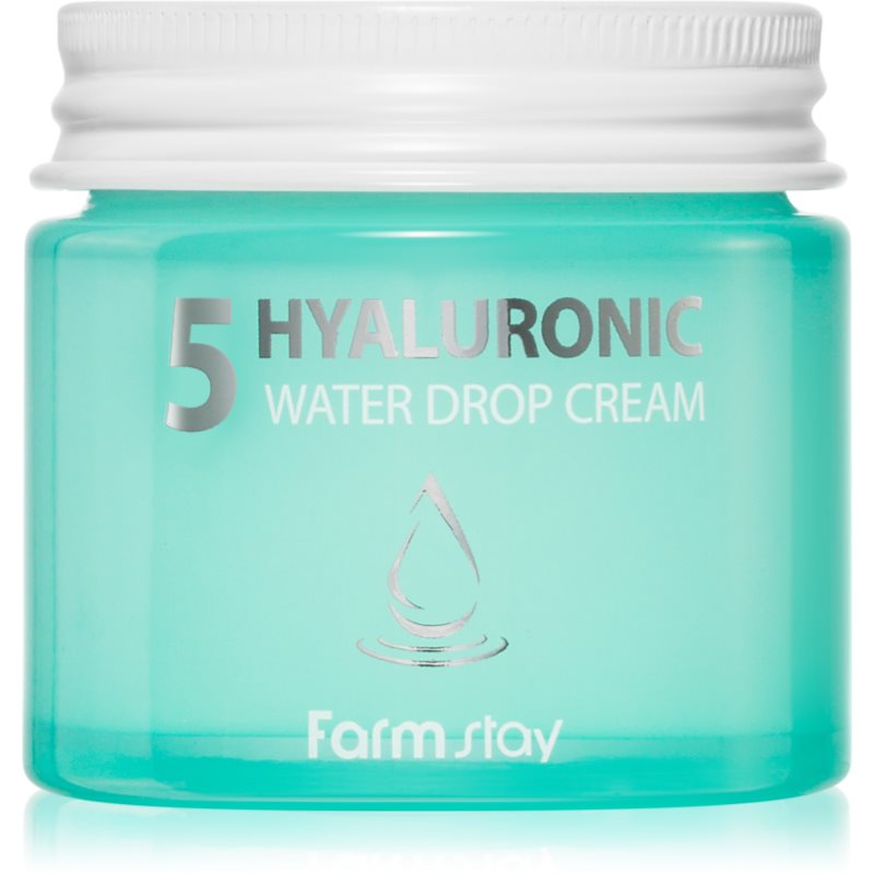 Farmstay Hyaluronic Water Drop Cream pleťový krém s kyselinou hyalurónovou 80 ml