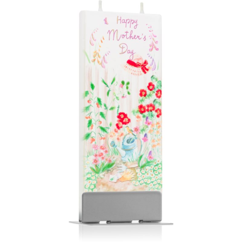 Flatyz Greetings Happy Mothers Day dekoratívna sviečka 6x15 g
