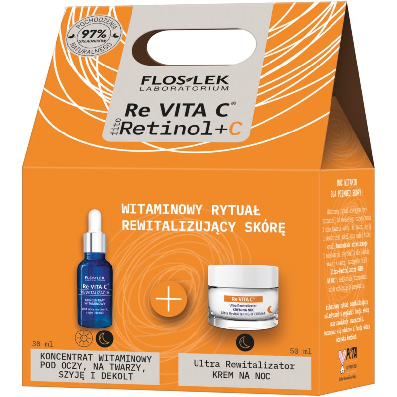 FlosLek Laboratorium Revita C darčeková sada(s retinolom)