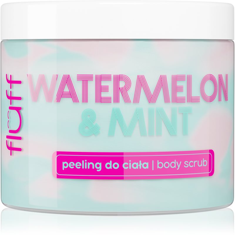 Fluff Watermelon  Mint telový peeling 160 ml