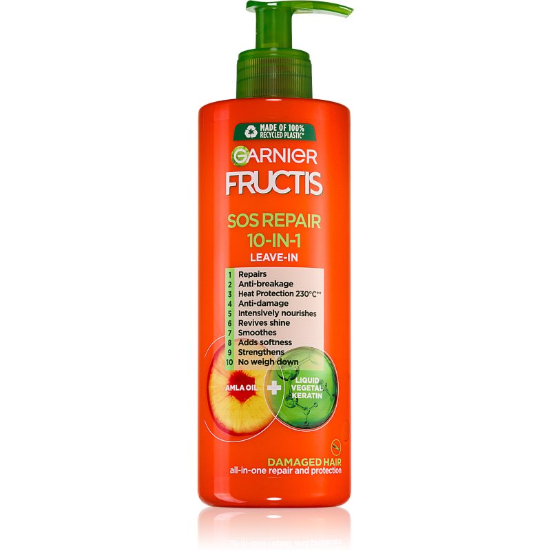 Garnier Fructis SOS Repair 10IN1 bezoplachová vlasová starostlivosť 400 ml