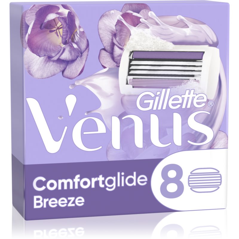 Gillette Venus ComfortGlide Breeze náhradné žiletky 8 ks