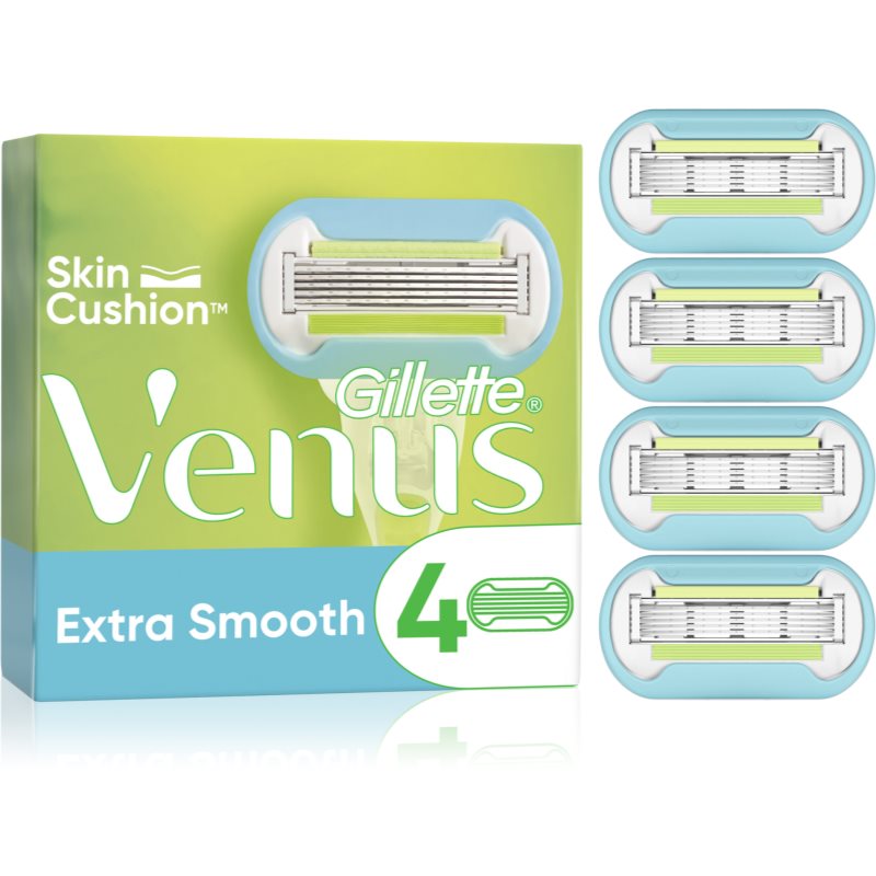 Gillette Venus Extra Smooth náhradné žiletky 4 ks