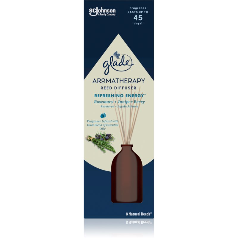 GLADE Aromatherapy Refreshing Energy aróma difuzér s náplňou Rosemary  Juniper Berry 80 ml