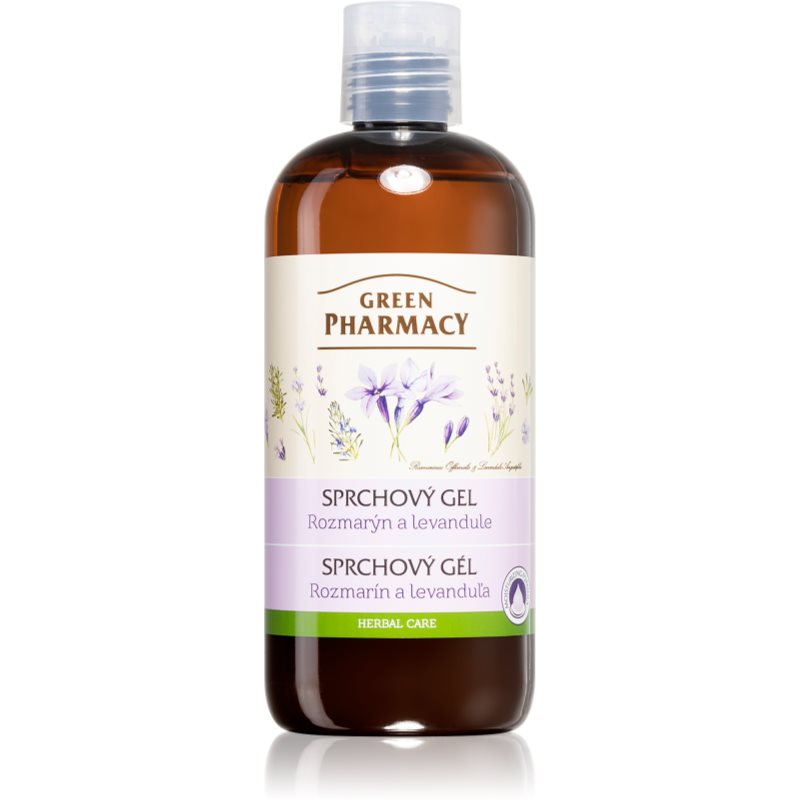 Green Pharmacy Body Care Rosemary  Lavender upokojujúci sprchový gél 500 ml