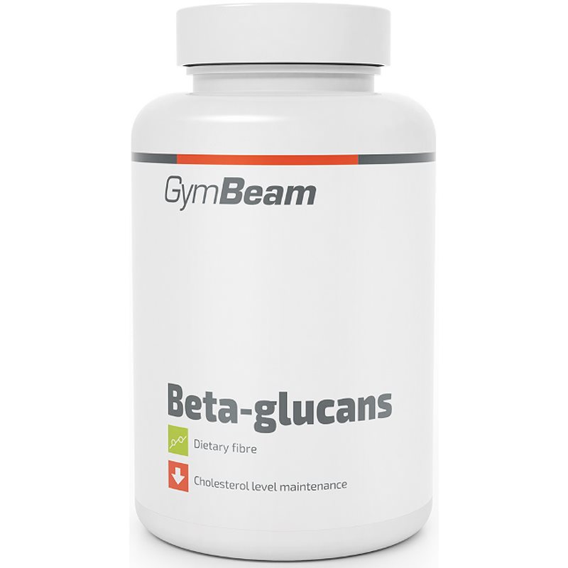 GymBeam Beta-Glucans podpora správneho fungovania organizmu 90 cps