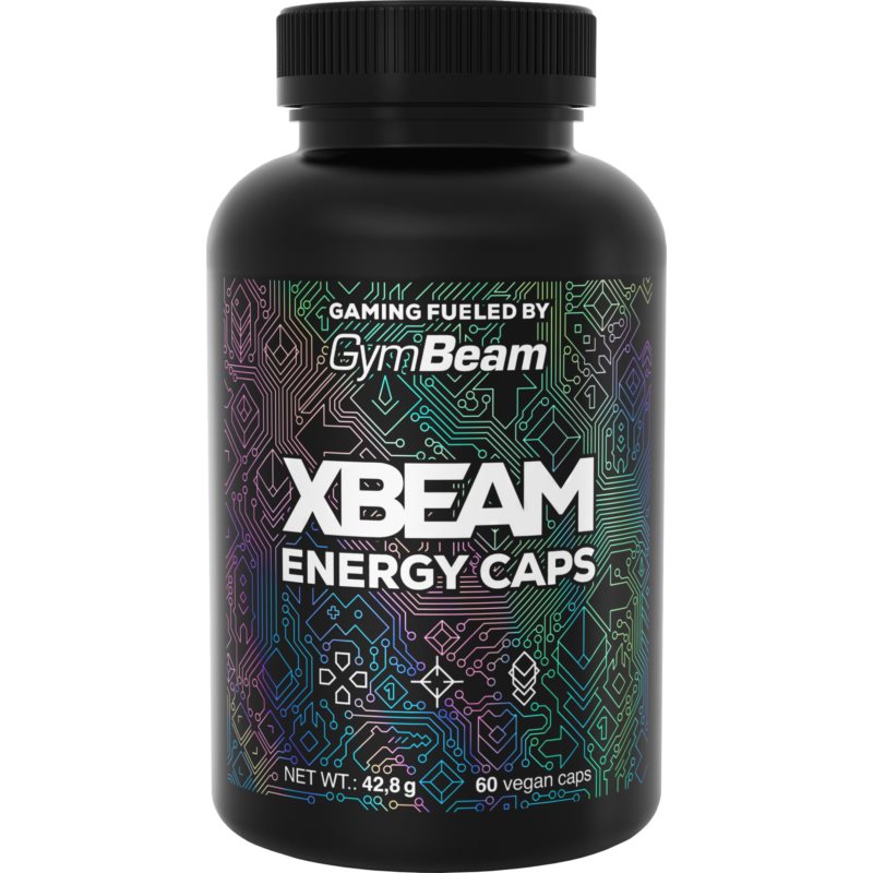 GymBeam XBEAM Energy Caps podpora koncentrácie a duševného výkonu 60 cps