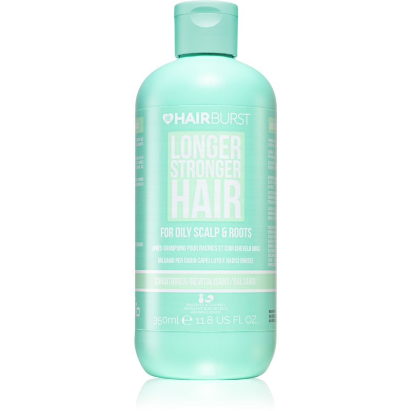 Hairburst Longer Stronger Hair Oily Scalp  Roots čistiaci kondicionér pre rýchlo sa mastiace vlasy 350 ml